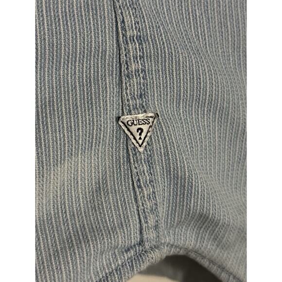 Guess Men's Denim, CottonBlend Button Up Shirt Sleeve Shirt - PRELOVED - Size S - Picture 5 of 11